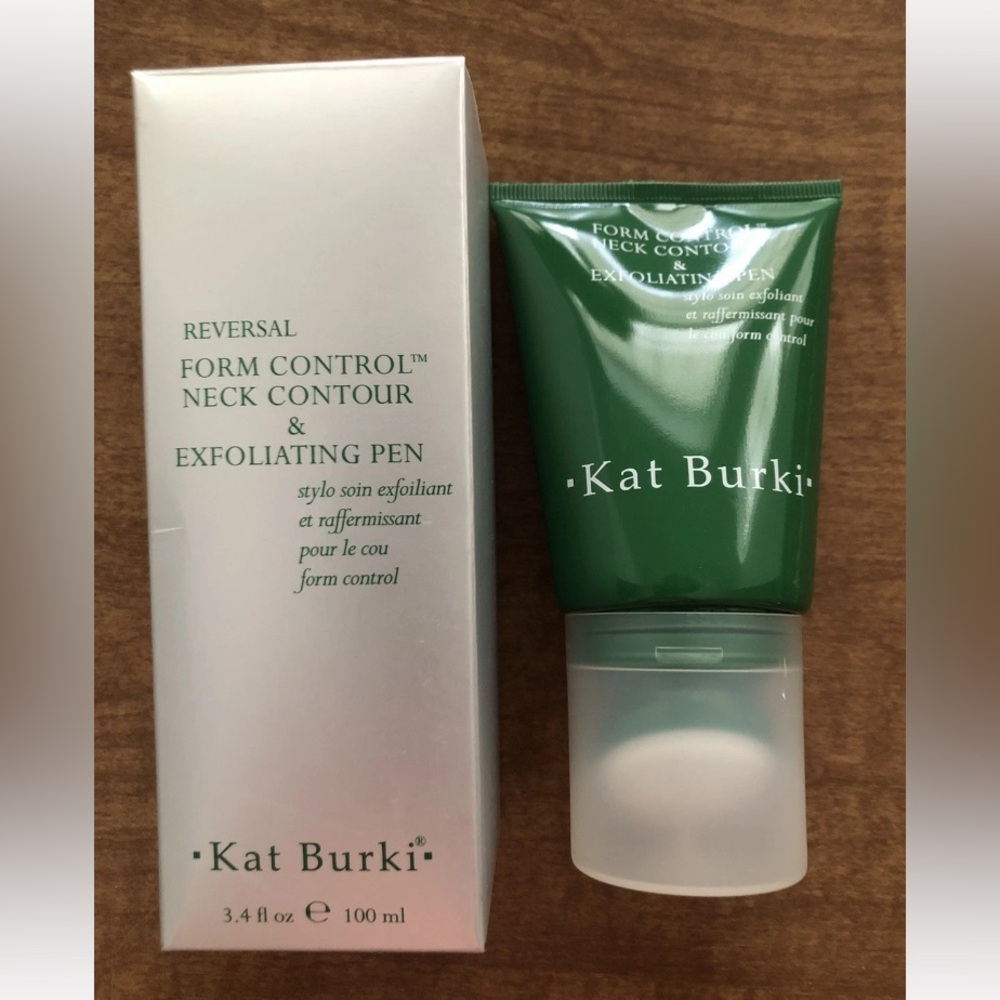 Kat Burki Form Control Neck Contour & Exfoliating Pen 3.4 oz 100ml ~ New!! 🧡